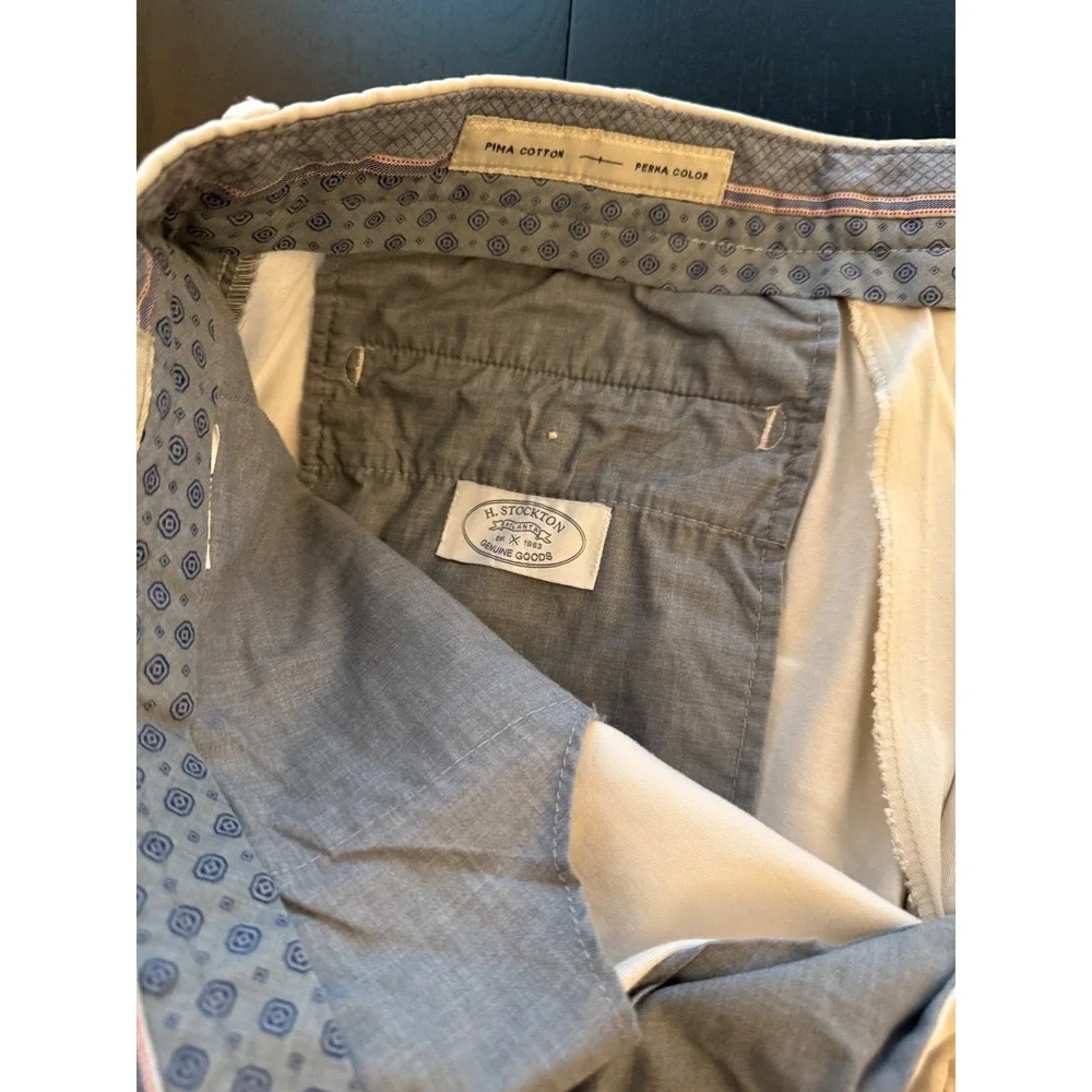 Ballin Mansfield‎ Pants Mens 38x28* Beige Relaxed Fit Pima Cotton Chino